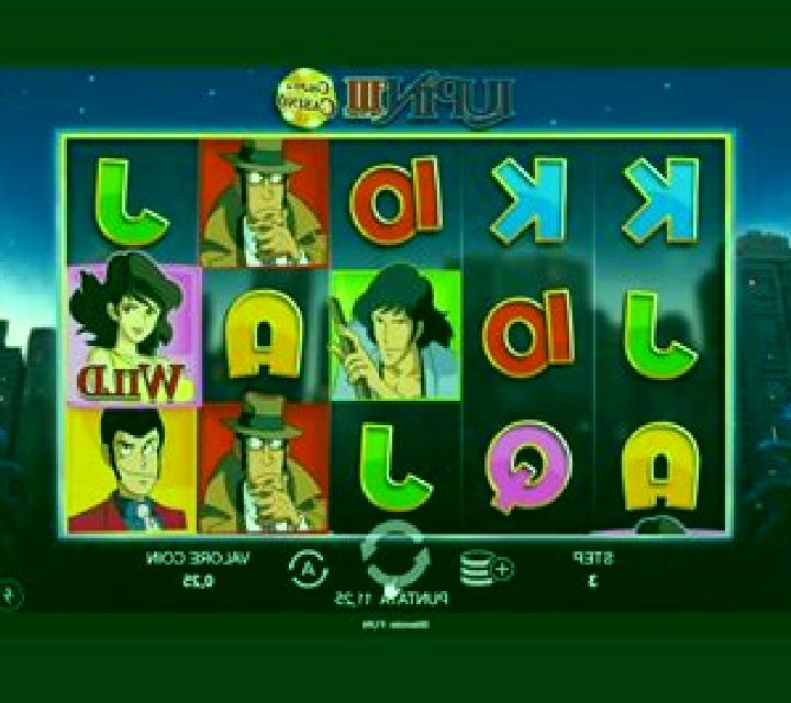 Lupin III Colpo al Casino slot game