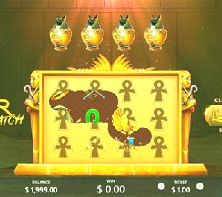 Luxor Scratch slot game