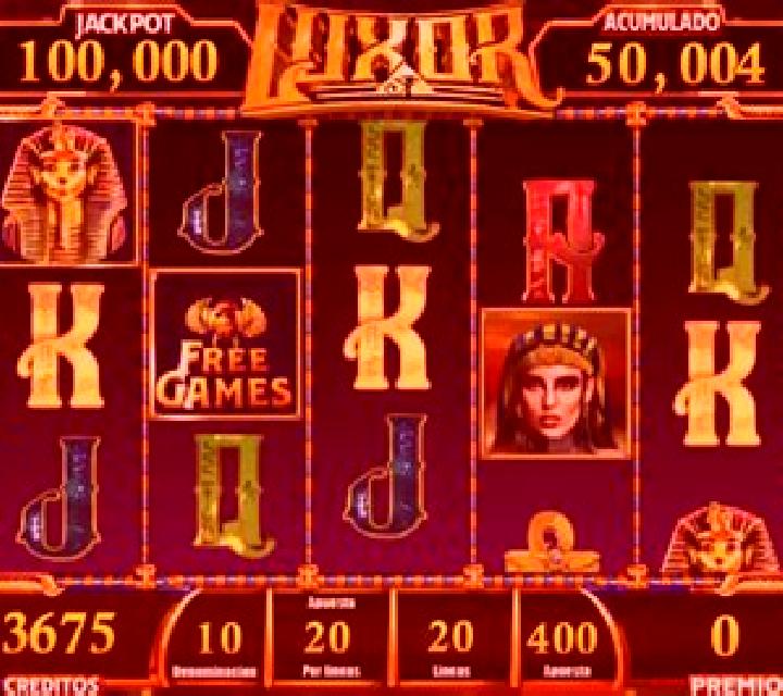 Luxor slot machine