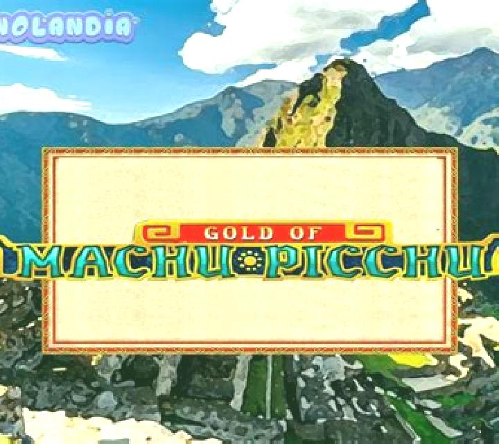 Machu picchu gold slot machine