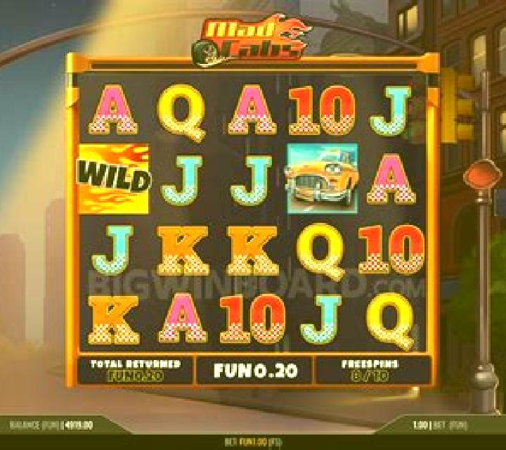 Mad Cabs Hold & Win slot game