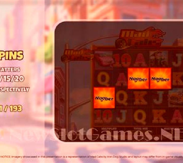 Mad Cabs slot machine