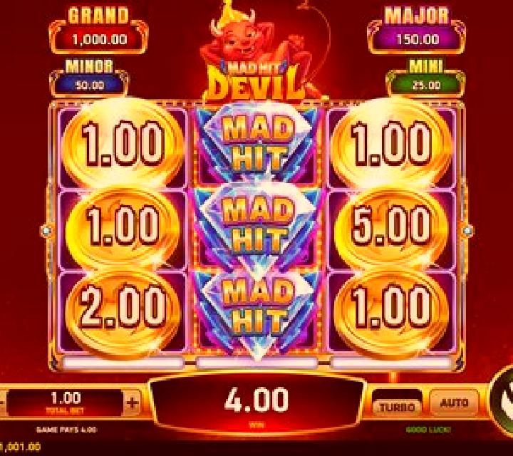 Mad Hit Devil slot machine