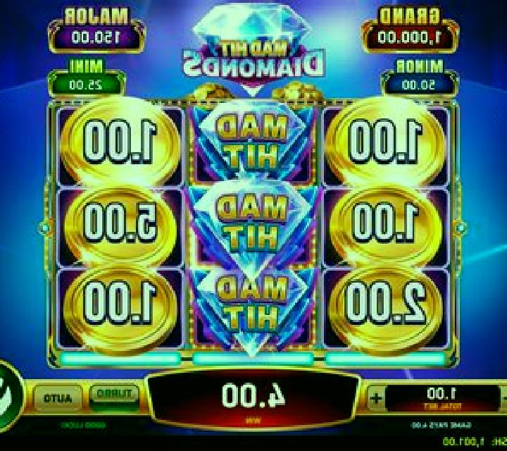 Mad Hit Diamonds Deluxe slot game