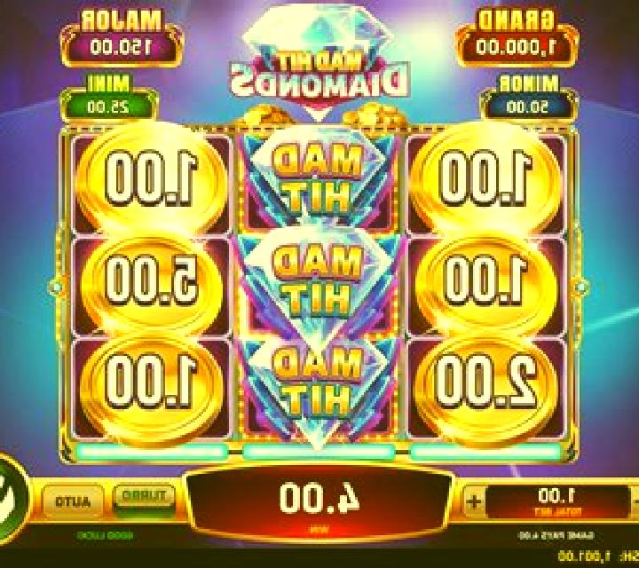 Mad Hit Diamonds Deluxe slot machine