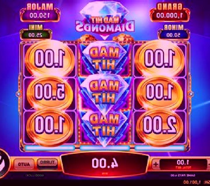 Mad Hit Diamonds slot machine