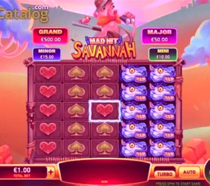 Mad Hit Savannah slot
