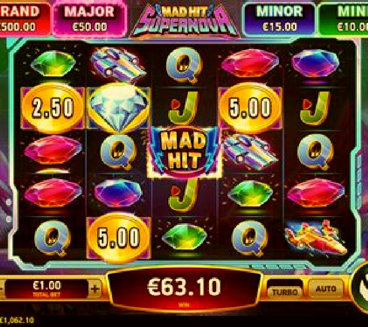 Mad Hit Supernova online slot