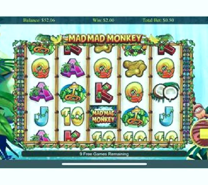 Mad Mad Monkey slot machine