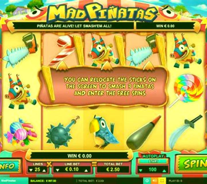 Mad Pinatas online slot