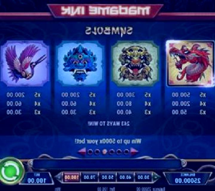 Madame Ink online slot