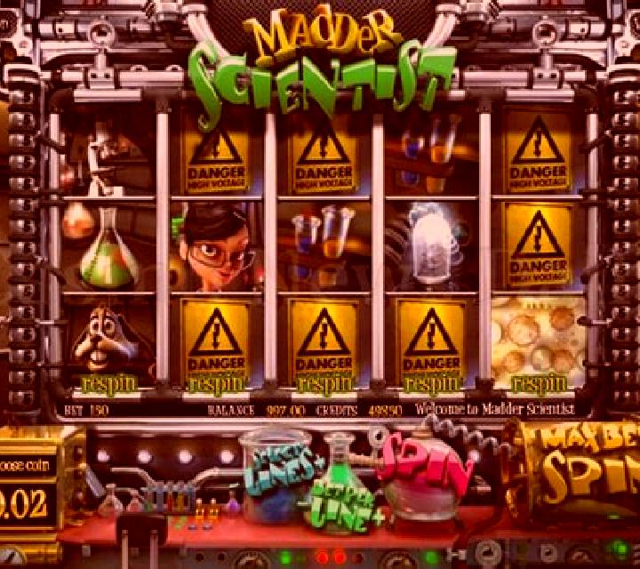 Madder Scientist online slot