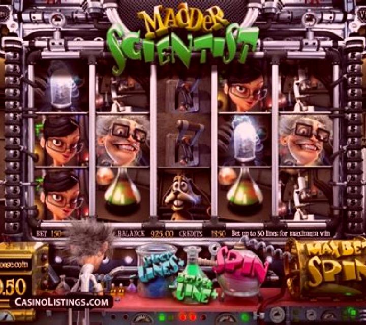 Madder Scientist slot machine