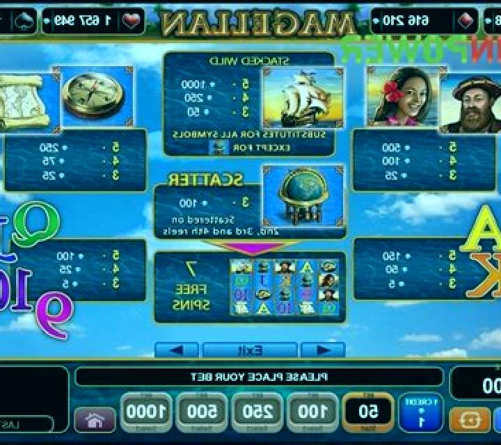 Magellan online slot