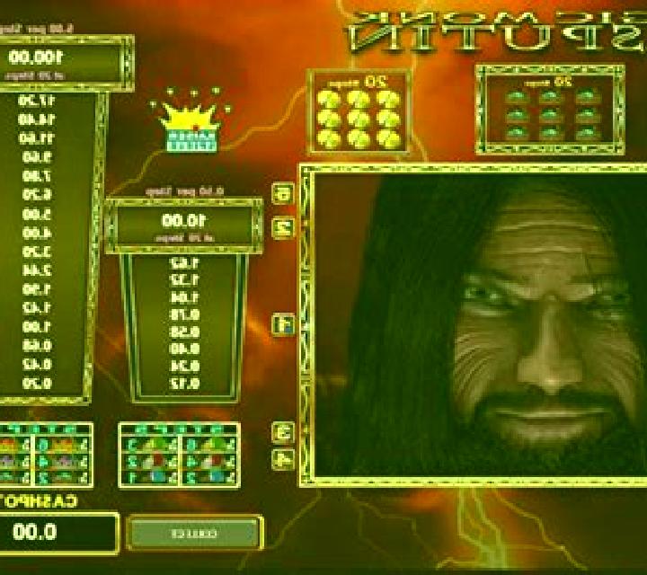 Magic monk Rasputin slot