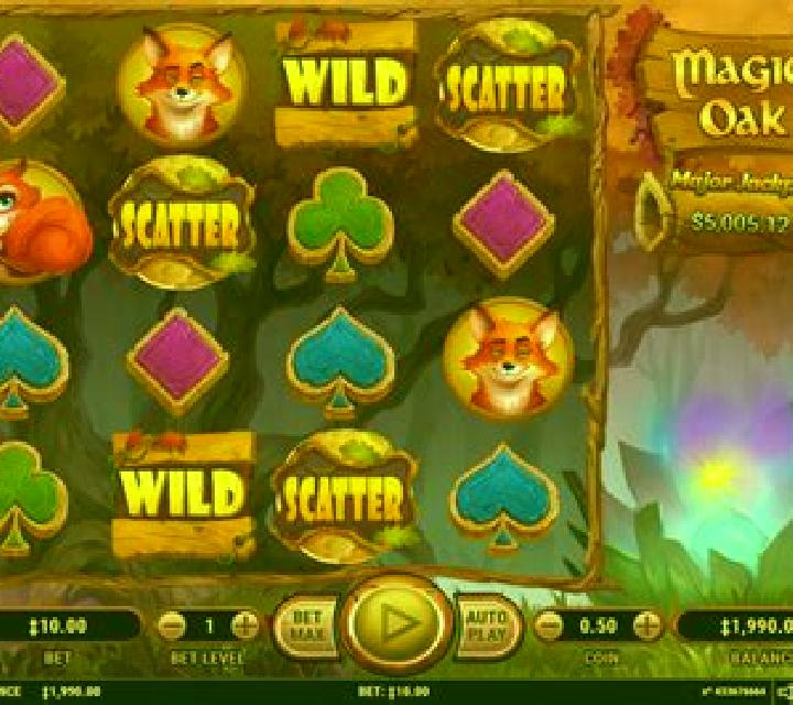 Magic Oak slot game