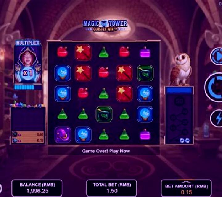 Magic Tower: Cluster Win slot game