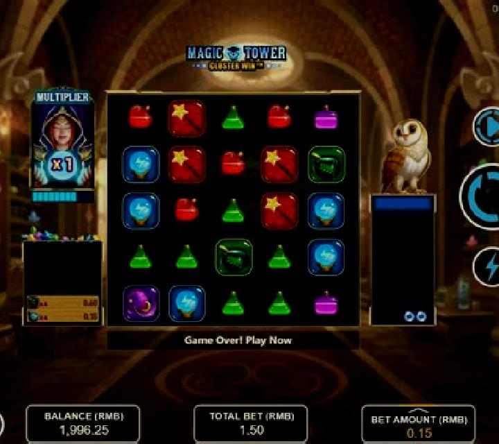 Magic Tower: Cluster Win slot