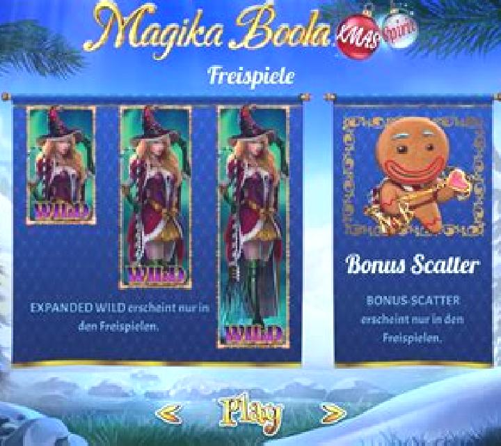 Magika Boola Xmas Spirit slot machine