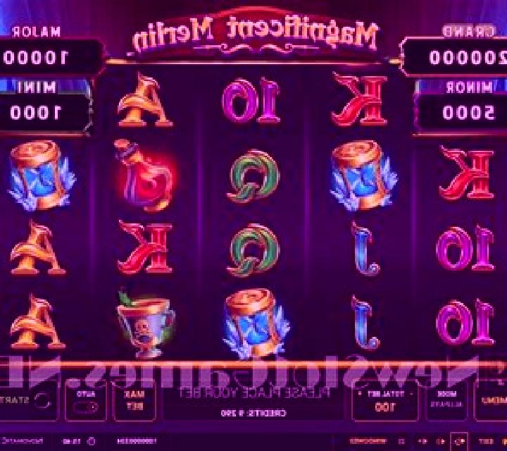 Magnificent Merlin slot game