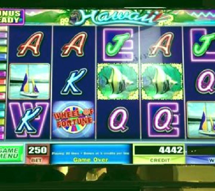 Mahalo Hawaii slot machine