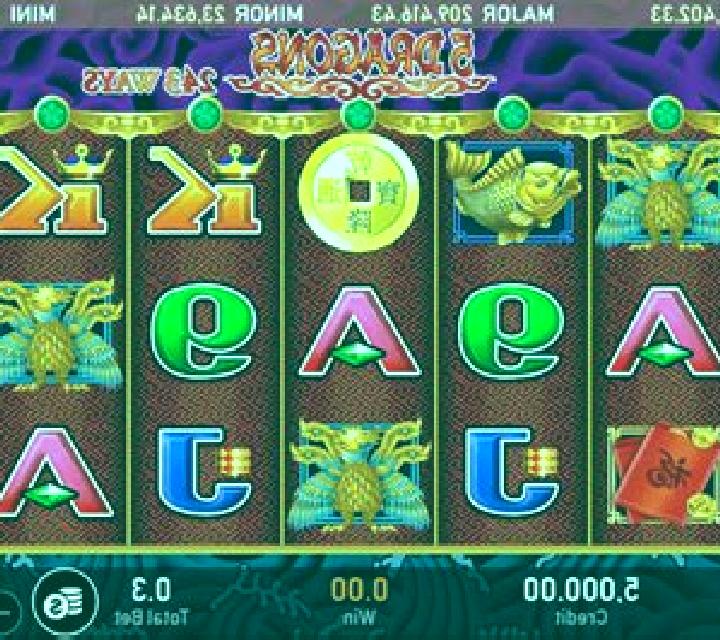 Mahjong 5 Dragons slot game