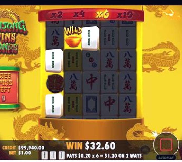 Mahjong Bonus slot game