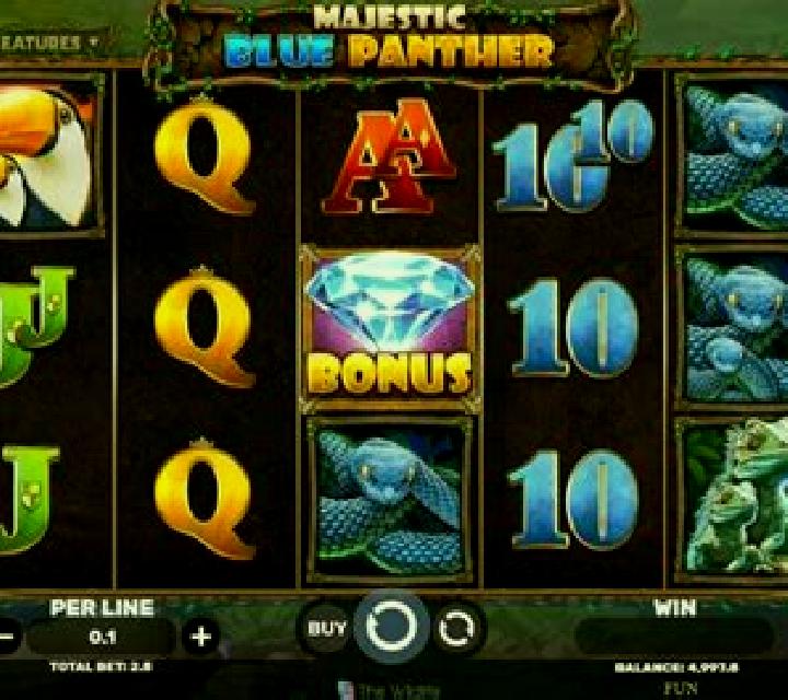 Majestic Blue Panther slot