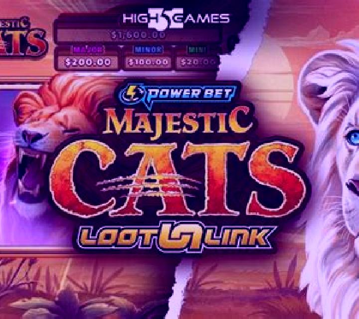 Majestic Cats Loot Link slot game