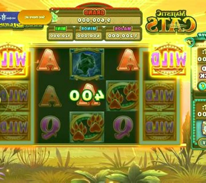Majestic Cats Loot Link slot machine