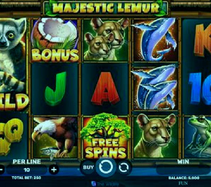 Majestic Lemur slot game