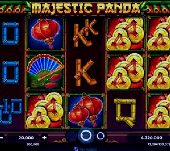 Majestic Panda slot game