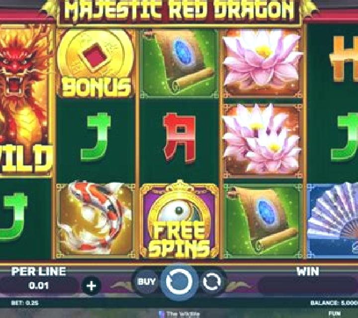 Majestic Red Dragon slot