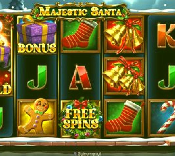 Majestic Santa slot game