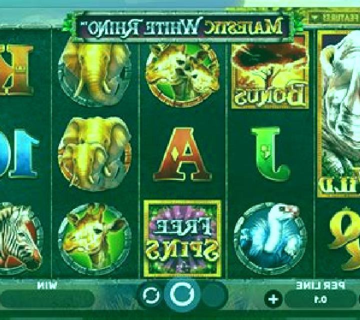 Majestic White Rhino slot game