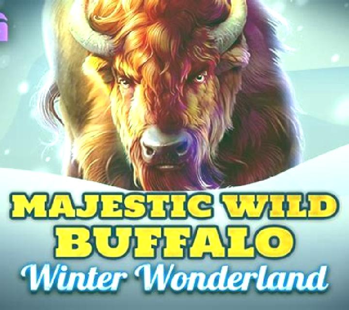 Majestic Wild Buffalo - Winter Wonderland online slot