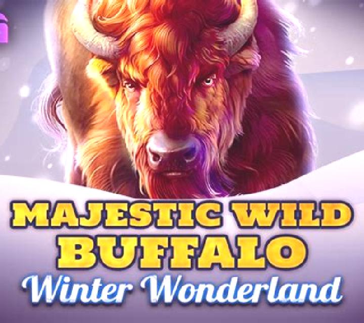 Majestic Wild Buffalo - Winter Wonderland slot machine