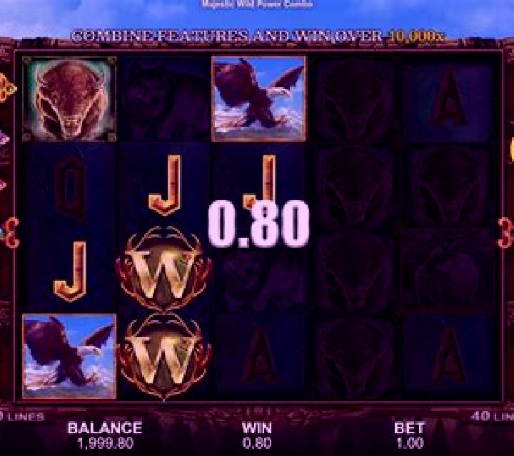 Majestic Wilds slot game