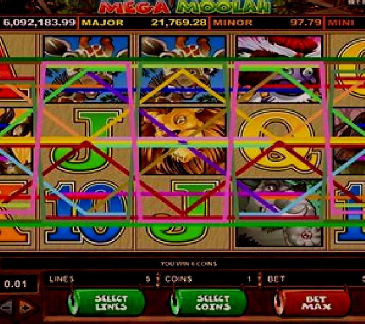 Major Moolah slot game