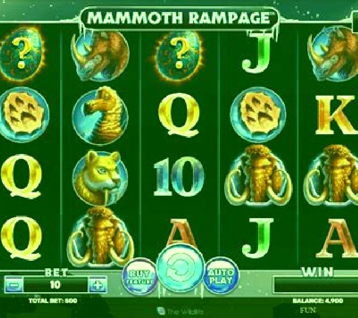 Mammoth Rampage slot machine