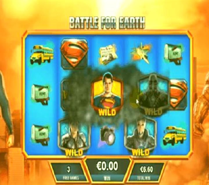 Man of Steel slot game