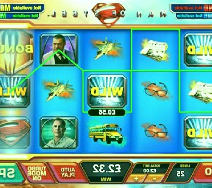 Man of Steel slot machine