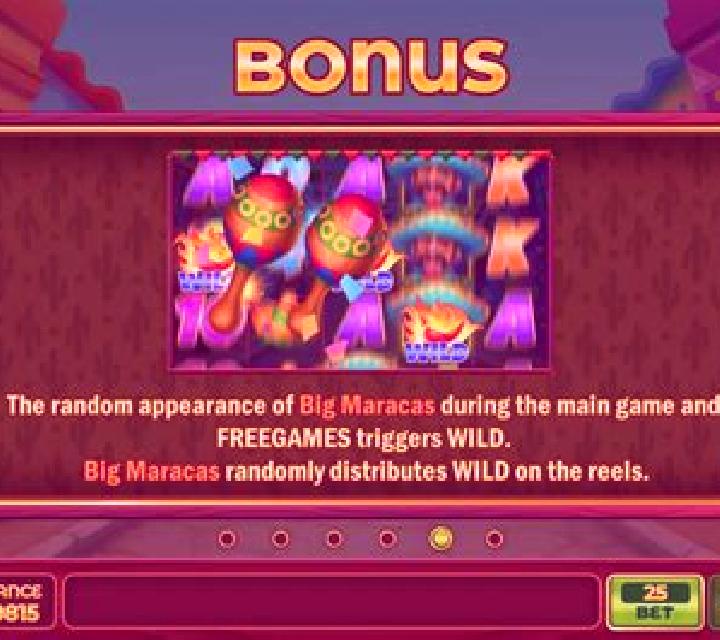 Maraca Mania slot