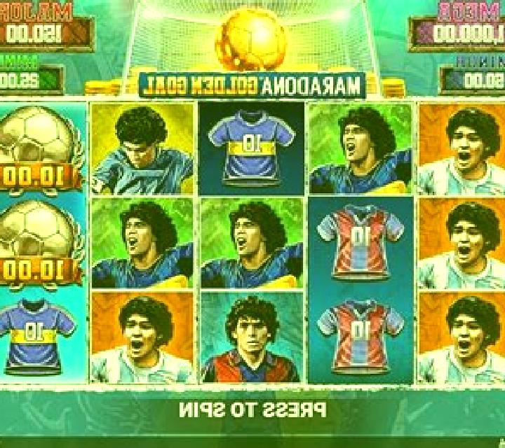 Maradona Golden Goal slot