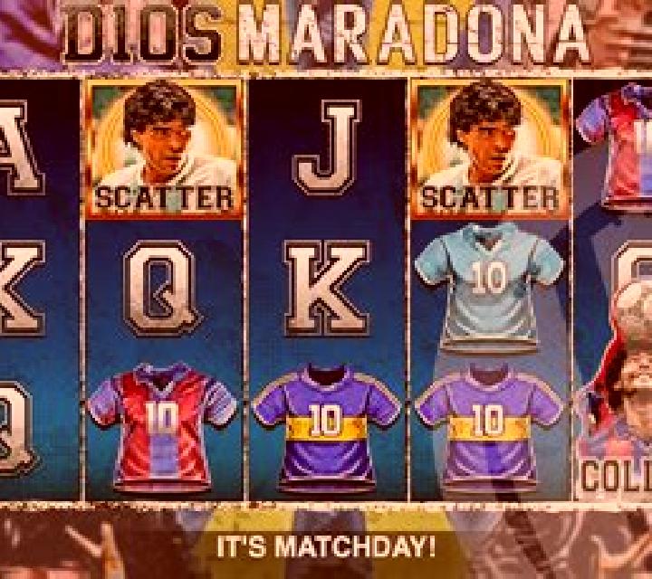 Maradona Run slot game