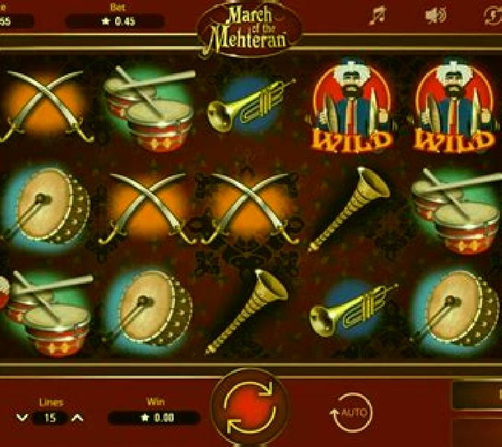 March of the Mehteran slot machine
