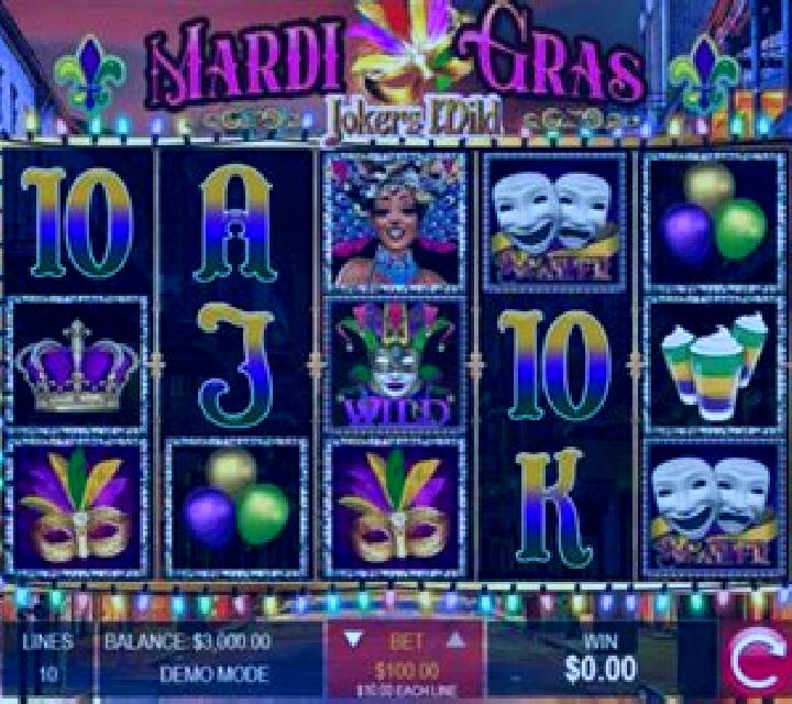 Mardi Gras Reels slot game