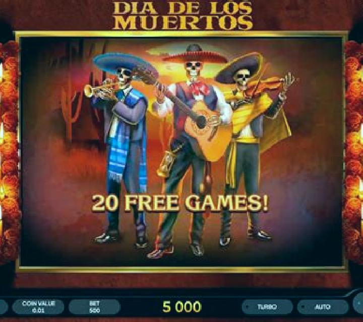 Mariachi de los Muertos slot game