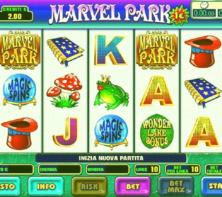 Marvel Park slot machine