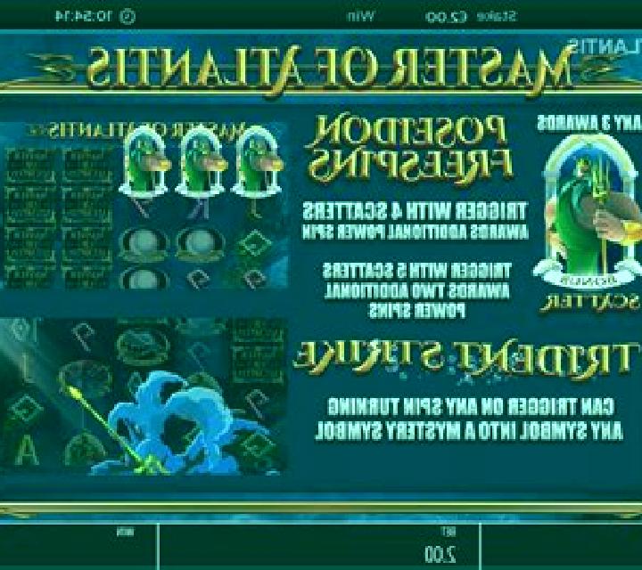 Master of Atlantis slot